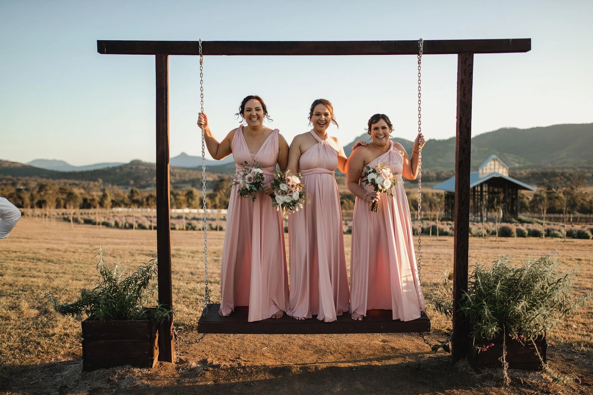 Blush Pink Infinity Gown