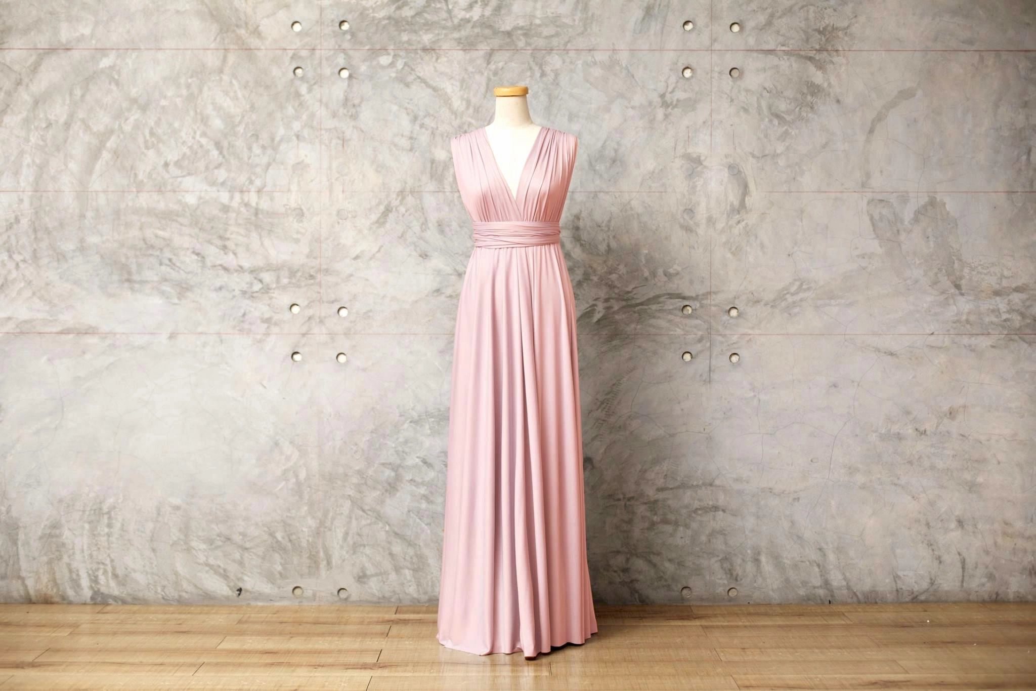 Blush Pink Infinity Gown