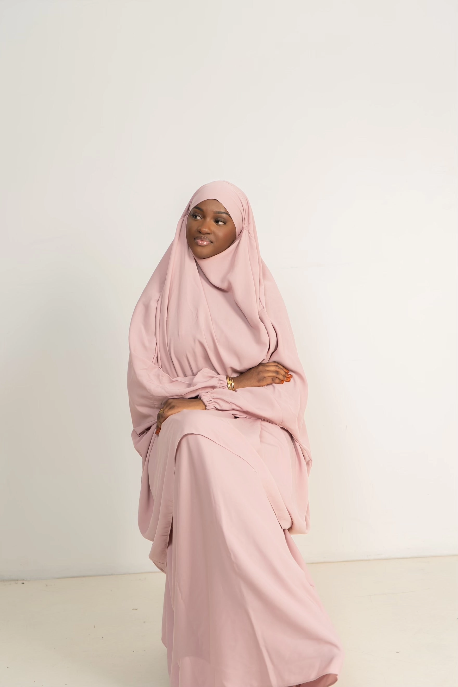 Blush Two Piece Jilbab