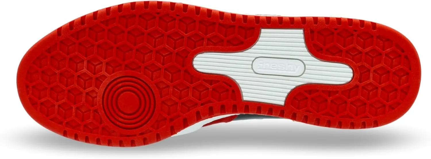 Bounce, High Top Sneakers for Women and Men. Memory Foam Insole, Retro Inspired Basketball Shoes. 80s Fashion Trainers
