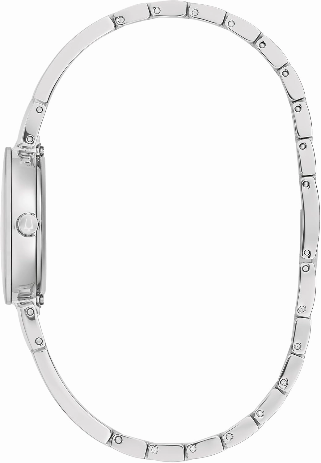 Bulova Marc Anthony Ladies Modern Diamond Stainless Steel Bangle Bracelet Watch