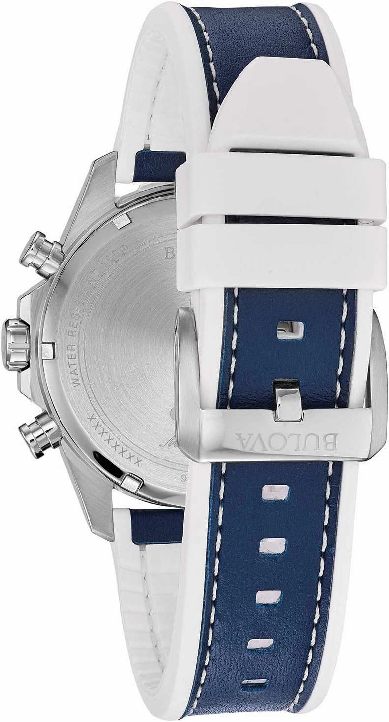 Bulova Men's Marine Star Series B Stainless Steel 6-Hand Chronograph Quartz Watch, 100M