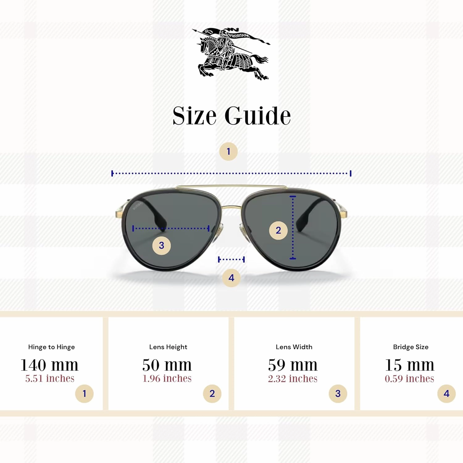 BURBERRY Oliver BE3125 Aviator Sunglasses for Men   BUNDLE With Designer iWear Eyewear Kit