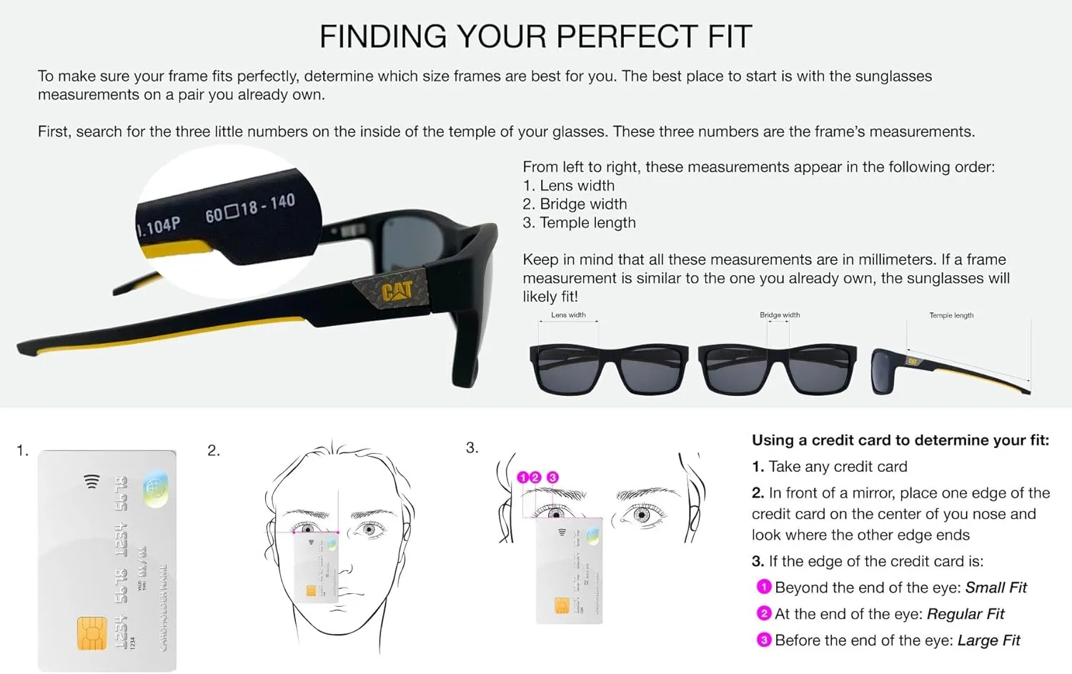 CAT Men's Coffer Polarized Wrap Sunglasses
