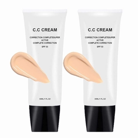 Cc Cream Self Adjusting For Mature Skin,Cc Cream For Older Women,Self Adjusting Foundation,Skin Tone Adjusting Cc Cream,Cc Cream Color Correcting Moisturizing Make-Up Base & Foundation (Natural)