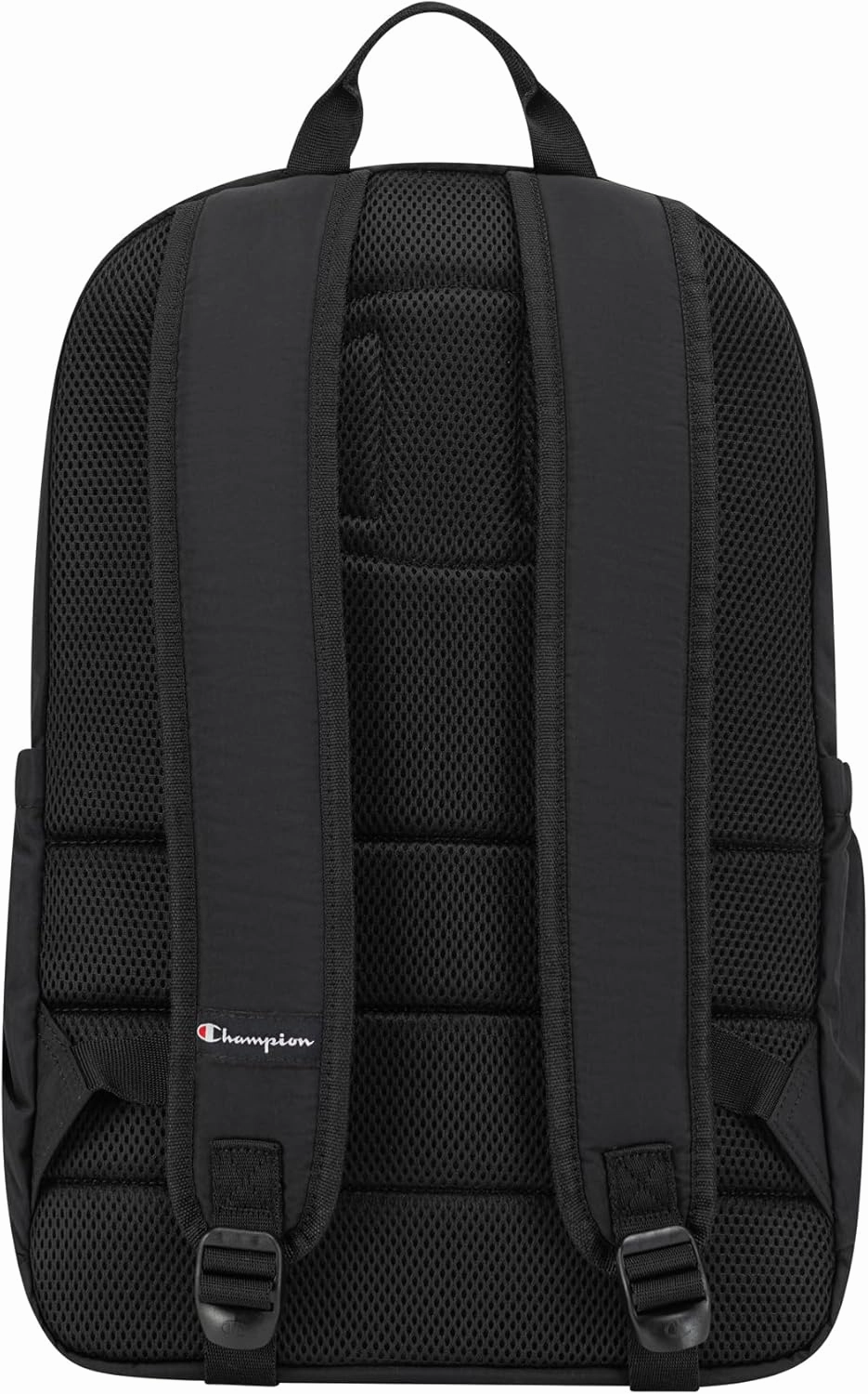 Champion Venice Nylon Backpack, Black/Silver, Medium