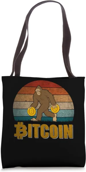 Check me Mining Bitcoins Nakamoto HODL Fiat money Bitcoin Tote Bag