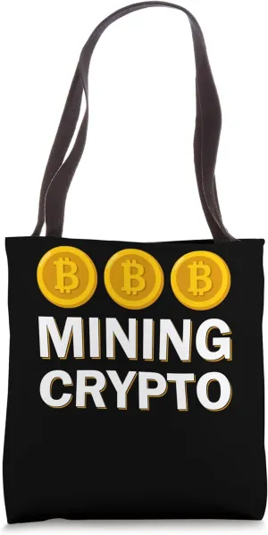 Check me Mining Bitcoins Nakamoto HODL Fiat money Bitcoin Tote Bag