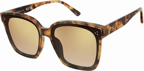 Circus NY by Sam Edelman Womens Cc354 Oversized Pearl Square Sunglasses