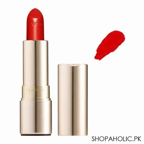 Clarins Paris Joli Rouge Moisturizing Long-Wearing Lipstick, 741 Red Orange