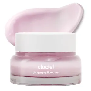 Collagen Peptide Cream I Face Moisturizer with Collagen, 7 Peptides, Vitamin B12, Targets Dullness, Boost Elasticity, Vegan, Cruelty-Free, Korean Glass Skin (50ml / 1.69 fl.oz)