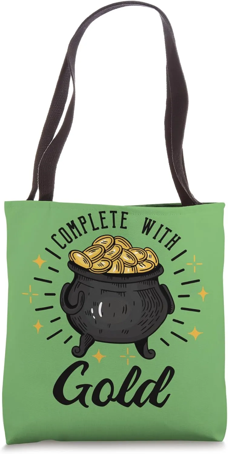 Complete with Gold - Symbol of Prosperity and Luck Tote Bag