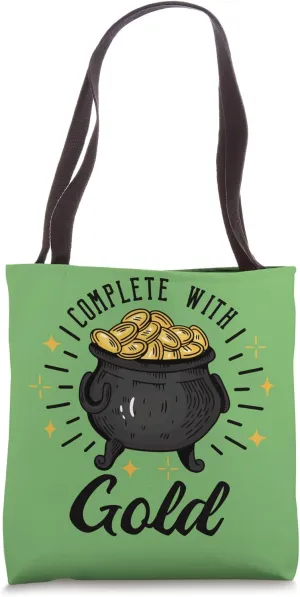 Complete with Gold - Symbol of Prosperity and Luck Tote Bag