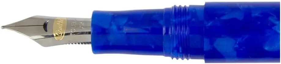 Conklin All American Fountain Pen in Lapis Blue with 18K Gold-Plated Accents – Medium Nib, Bold Design & Premium Craftsmanship – Ideal Gift for Professionals & Pen Enthusiasts