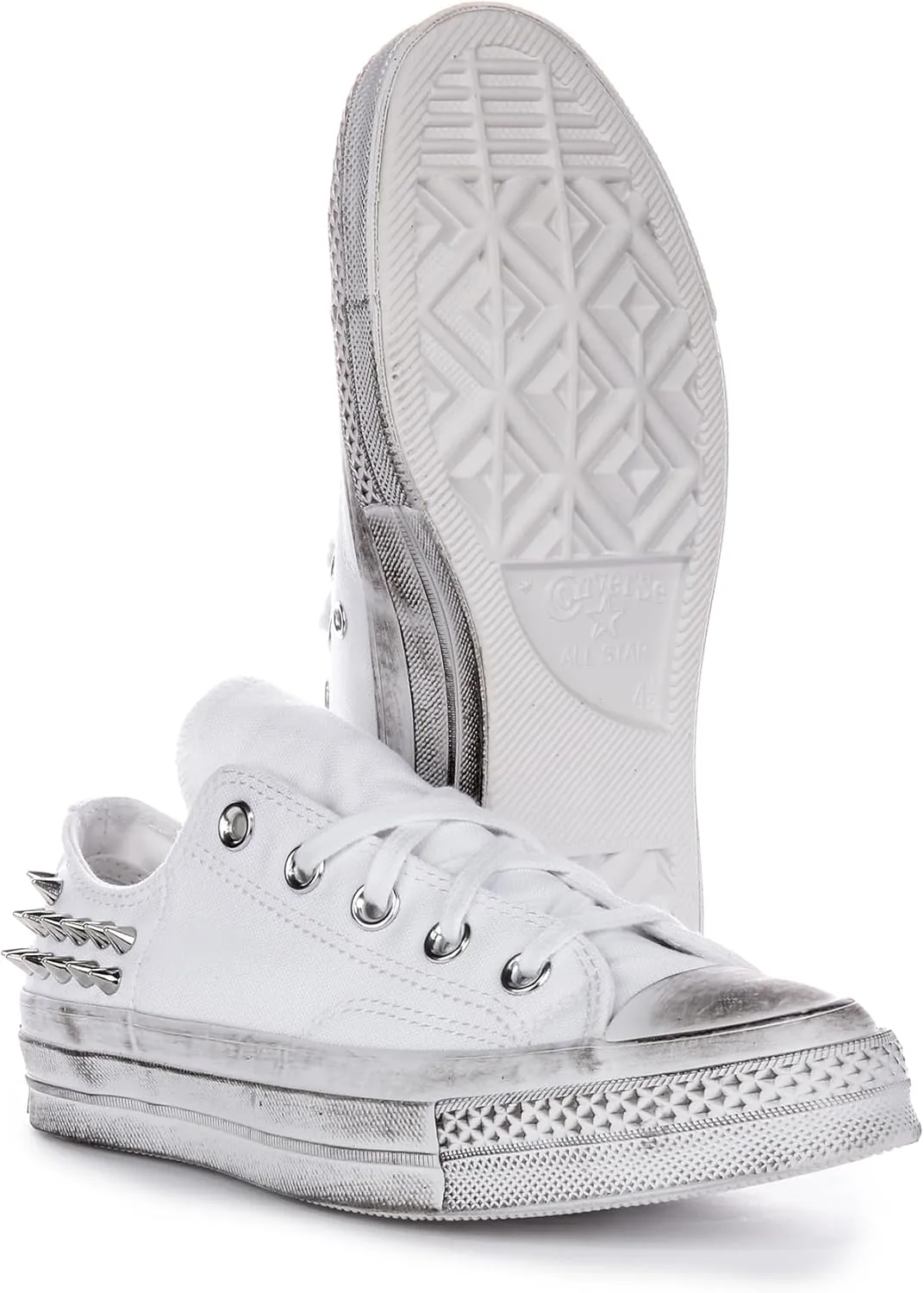 Converse Chuck 70 Studded Distrace Lw Textile Trainers