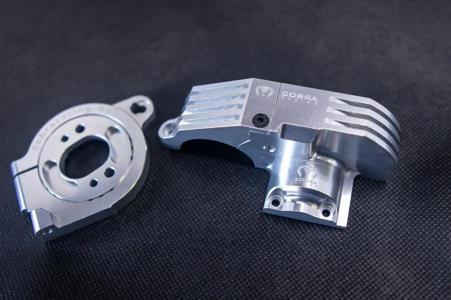 CR Maxx & Maxx Slash Adjustable Motor Mount & Gear Covers - Silver
