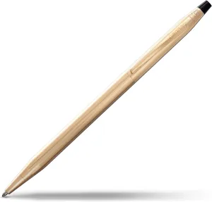 Cross Classic Century Refillable Ballpoint Pen Presented in a Luxury Gift Box - Medium Point, Black Ink, Gold