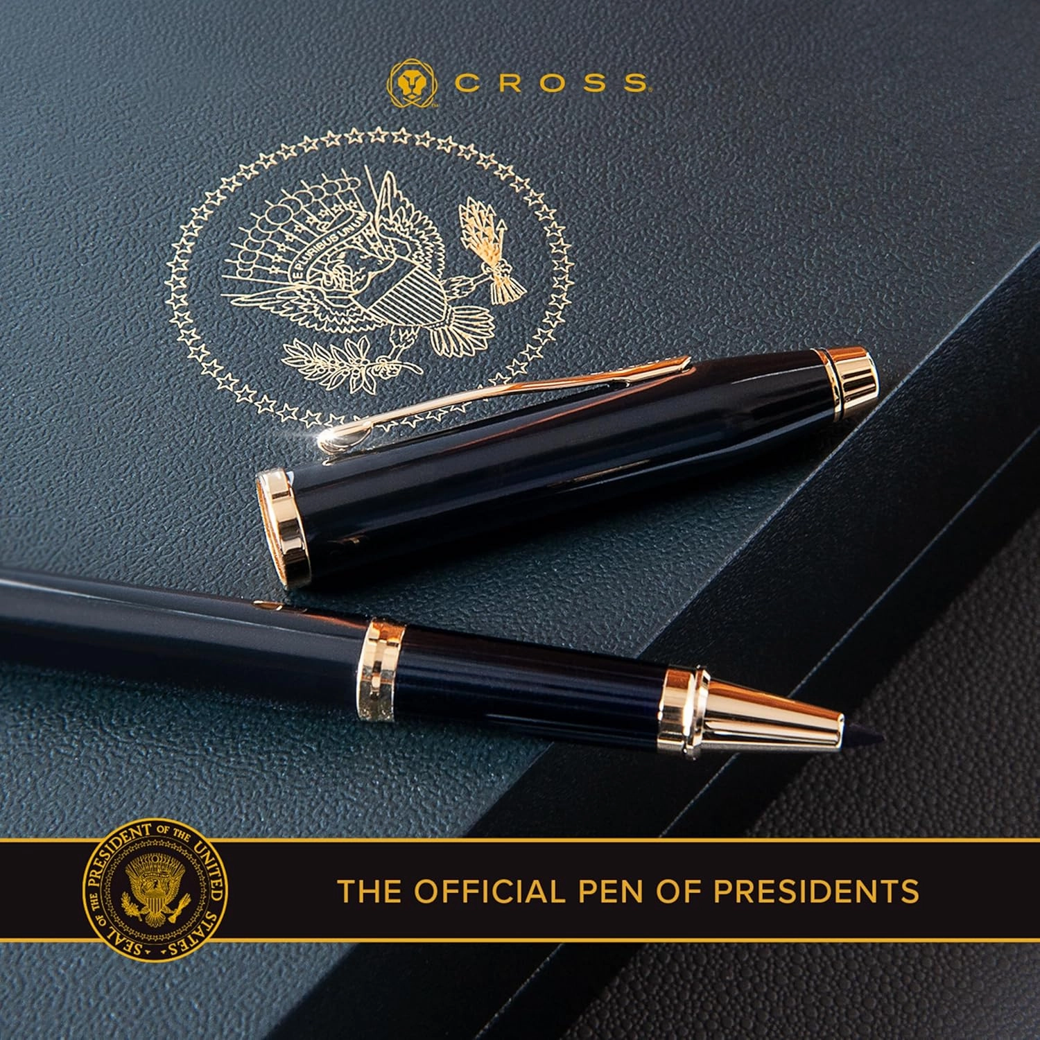 Cross Century II Refillable Ballpoint Pen Presented in a Luxury Gift Box - Medium Point, Black Ink, Gold