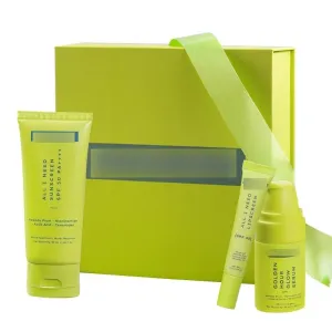 Daily Glow Essentials Gift Kit for Women with Complete Skin Care Routine | Anniversary, Birthday Gift Set with Face Serum, Moisturizing Spf & Lip Balm for Daily Glow