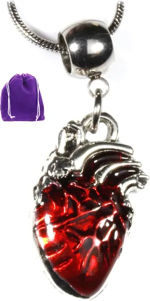 Dave The Bunny Heart Necklace