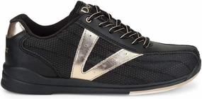 Dexter Vicky Blk/Rose Gold Ladies, Black/Rose Gold, 7 B(M) US