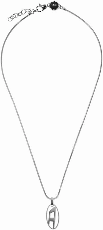 Diesel Stainless Steel Pendant Necklace for Men