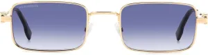 Dsquared Unisex D2 0104/S Sunglasses, GOLD BLUE, 60, Gold Blue, 60, Gold Blue, 60