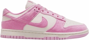 Dunk Low Next Nature Womens Lifestyle Shoes (Sail/Pink Rise/Sail) (HJ7673-101, Pink/White)