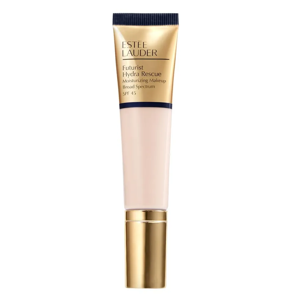 Estée Lauder Futurist Hydra Rescue Moisturizing Foundation SPF 45 for a 12-Hour Glow, 1.2 Fl Oz