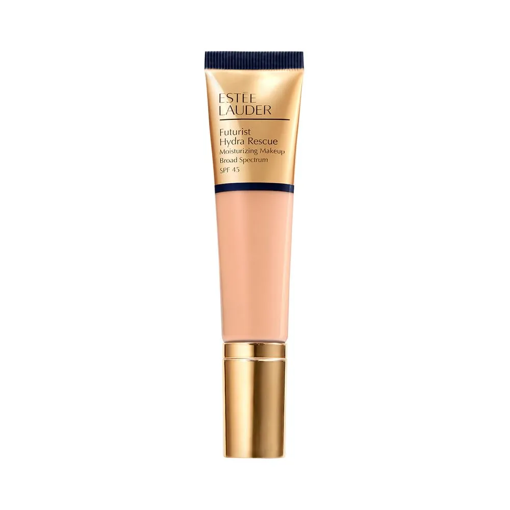 Estée Lauder Futurist Hydra Rescue Moisturizing Foundation SPF 45 for a 12-Hour Glow, 1.2 Fl Oz