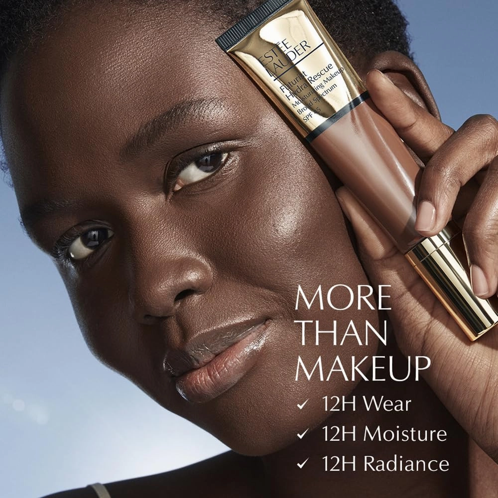 Estée Lauder Futurist Hydra Rescue Moisturizing Foundation SPF 45 for a 12-Hour Glow, 1.2 Fl Oz