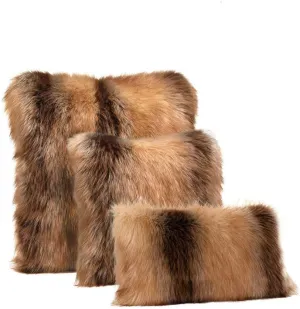 Fabulous-Furs Donna Salyers Limited Edition Red Fox Pillows, Red Fox, 12x22