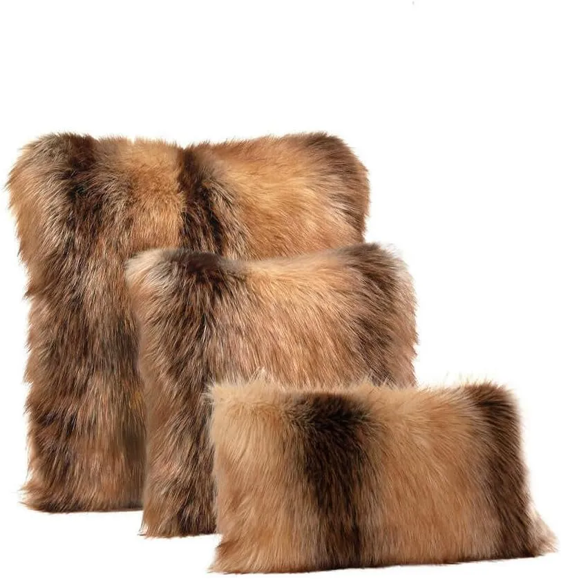 Fabulous-Furs Donna Salyers Limited Edition Red Fox Pillows, Red Fox, 12x22