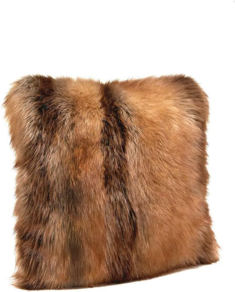 Fabulous-Furs Donna Salyers Limited Edition Red Fox Pillows, Red Fox, 12x22