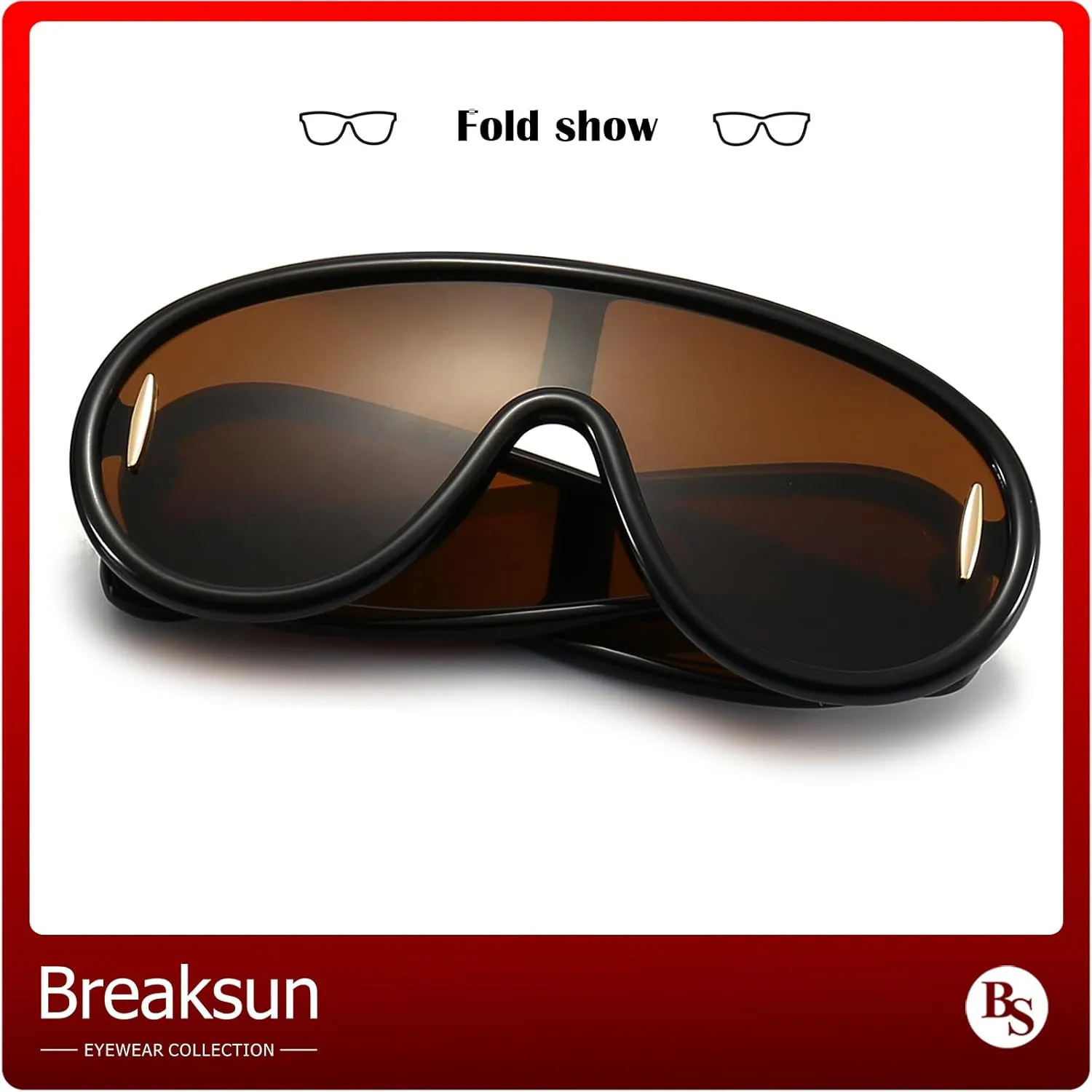 Fashion Wave Mask Sunglasses for Women Men Oversized Silver Mirrored Futuristic Shield Sun Glasses Designer Style