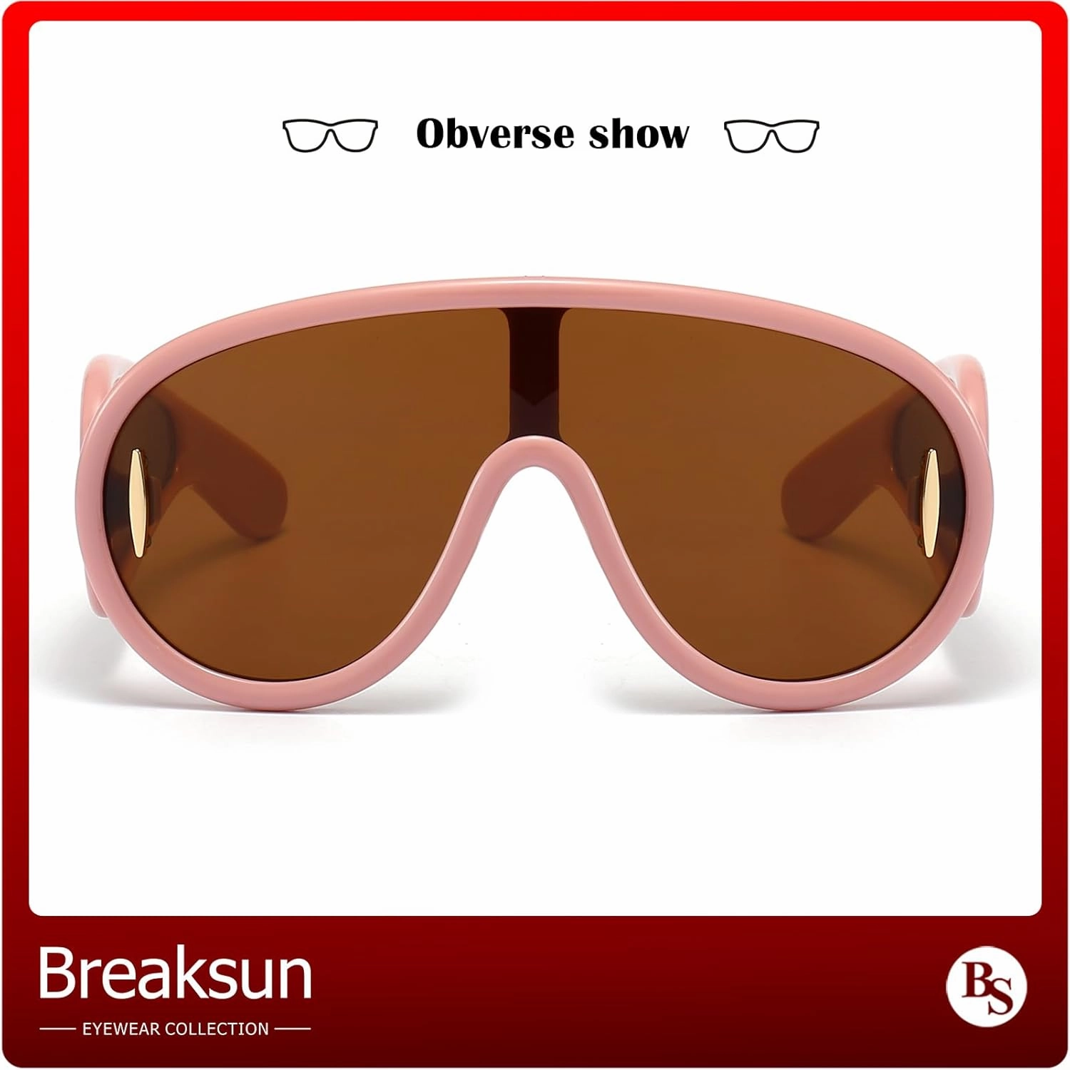 Fashion Wave Mask Sunglasses for Women Men Oversized Silver Mirrored Futuristic Shield Sun Glasses Designer Style