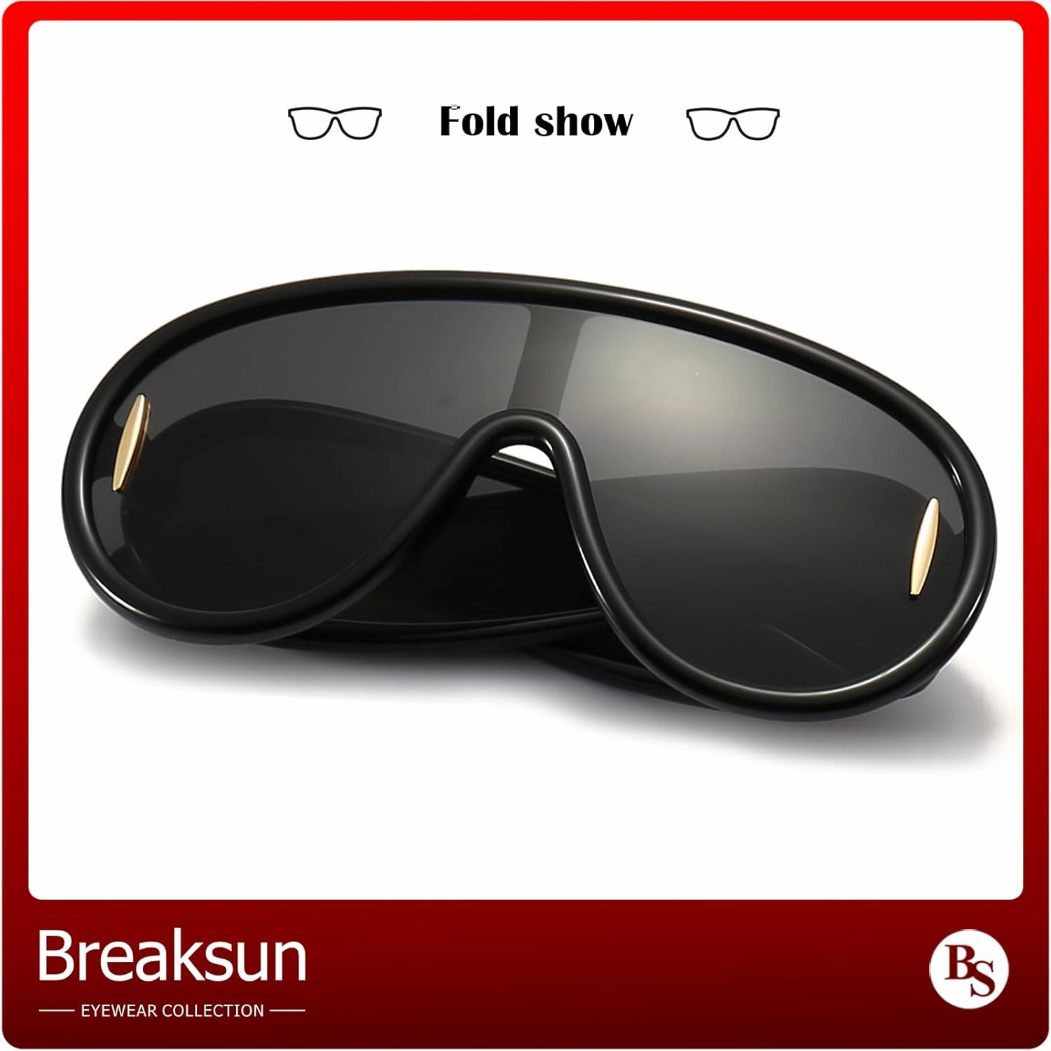 Fashion Wave Mask Sunglasses for Women Men Oversized Silver Mirrored Futuristic Shield Sun Glasses Designer Style