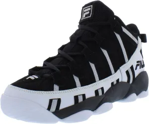 Fila Men's Stackhouse Spaghetti Shoes White/Black/Silver 9