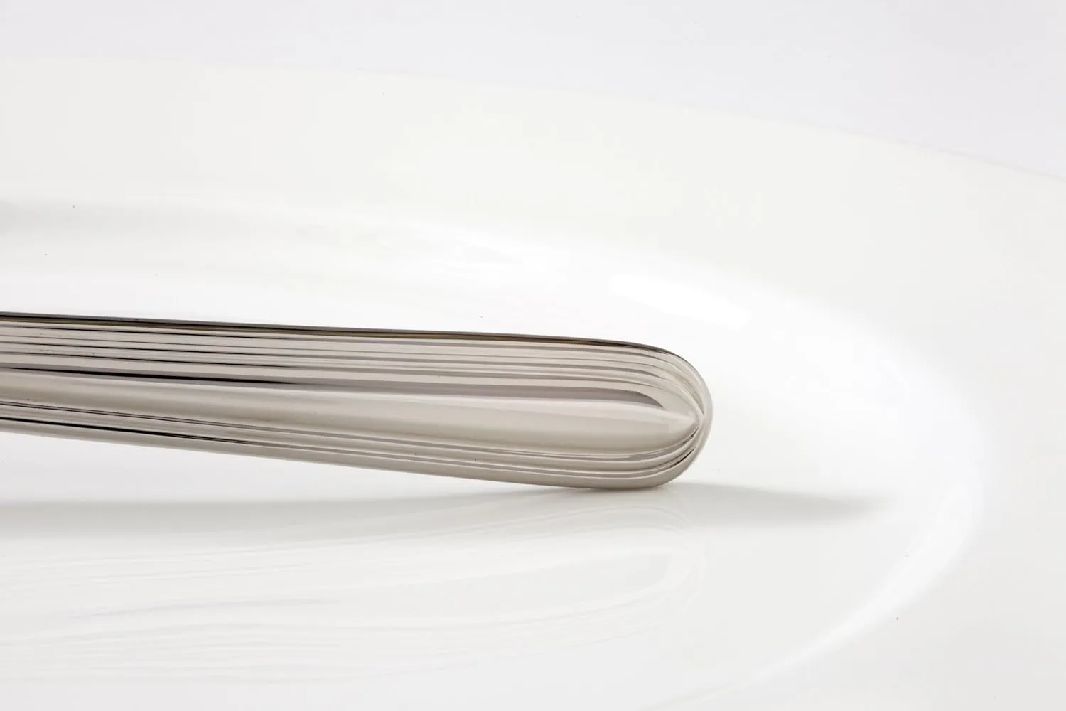 Fortessa Metropolitan 18/10 Stainless Steel Flatware Espresso Spoon, Set of 12,Silver