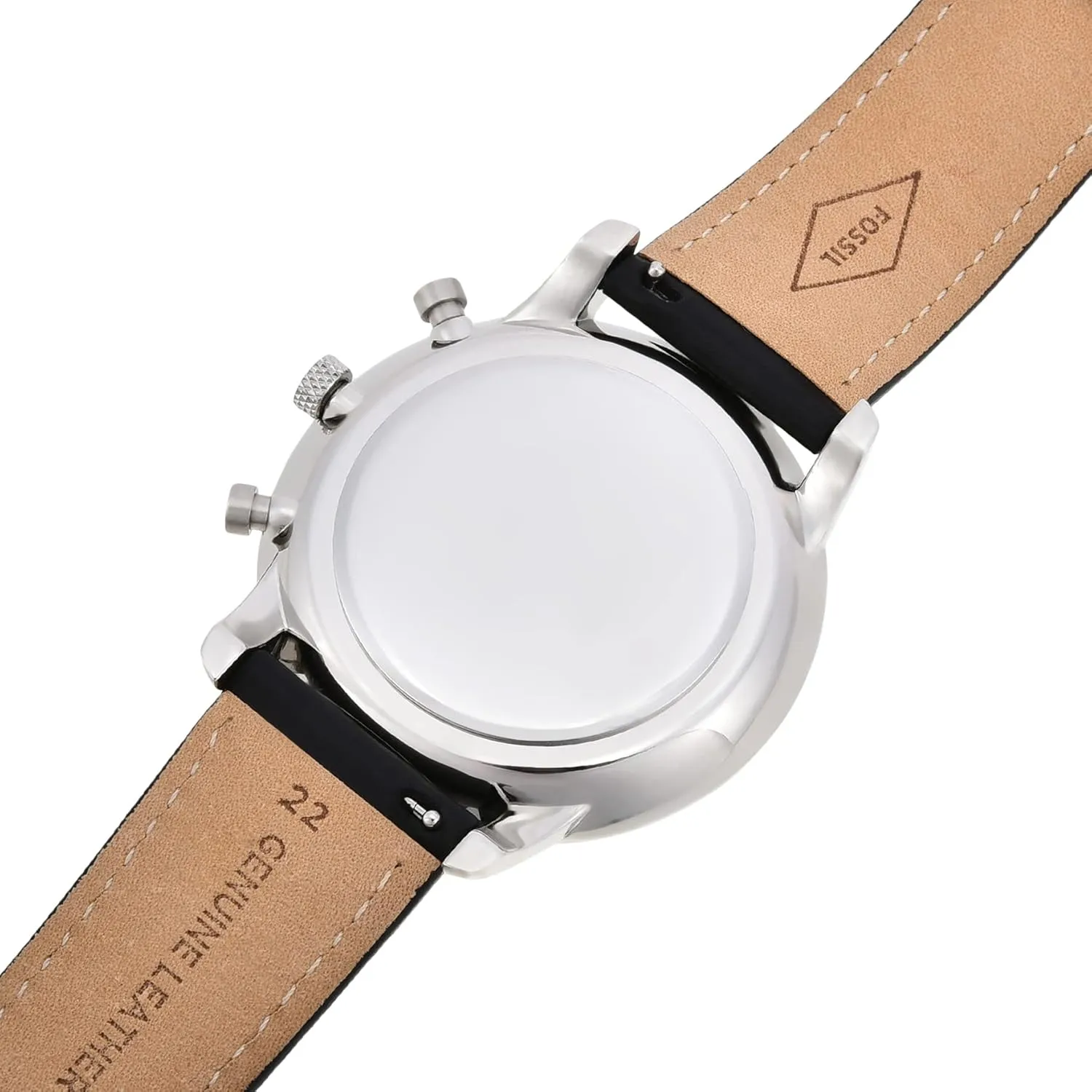 Fossil Men's Neutra Quartz Stainless Steel and Leather Chronograph Watch