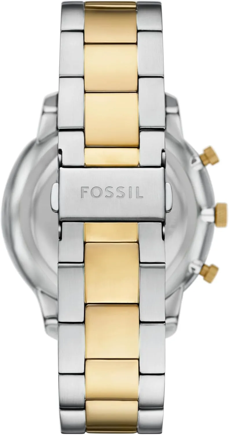 Fossil Men's Neutra Quartz Stainless Steel and Leather Chronograph Watch
