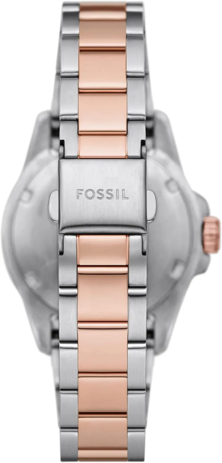 Fossil Women's Blue Dive Quartz Stainless Steel Three-Hand Watch