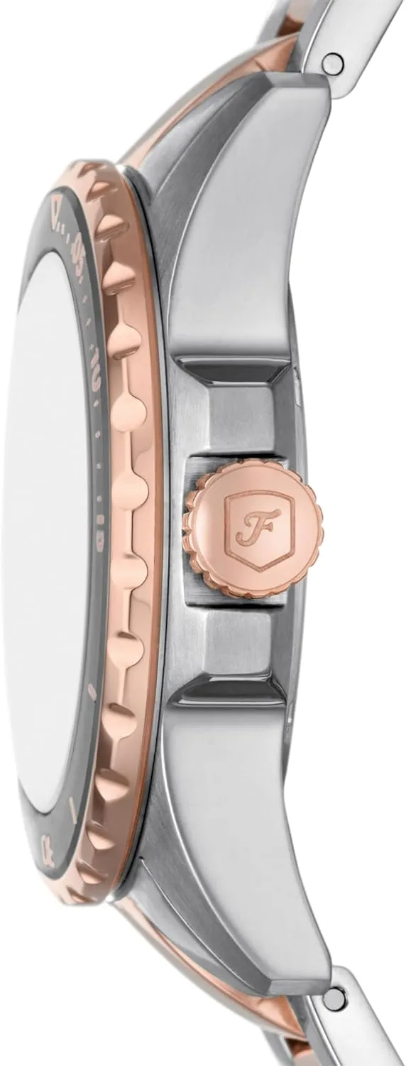 Fossil Women's Blue Dive Quartz Stainless Steel Three-Hand Watch