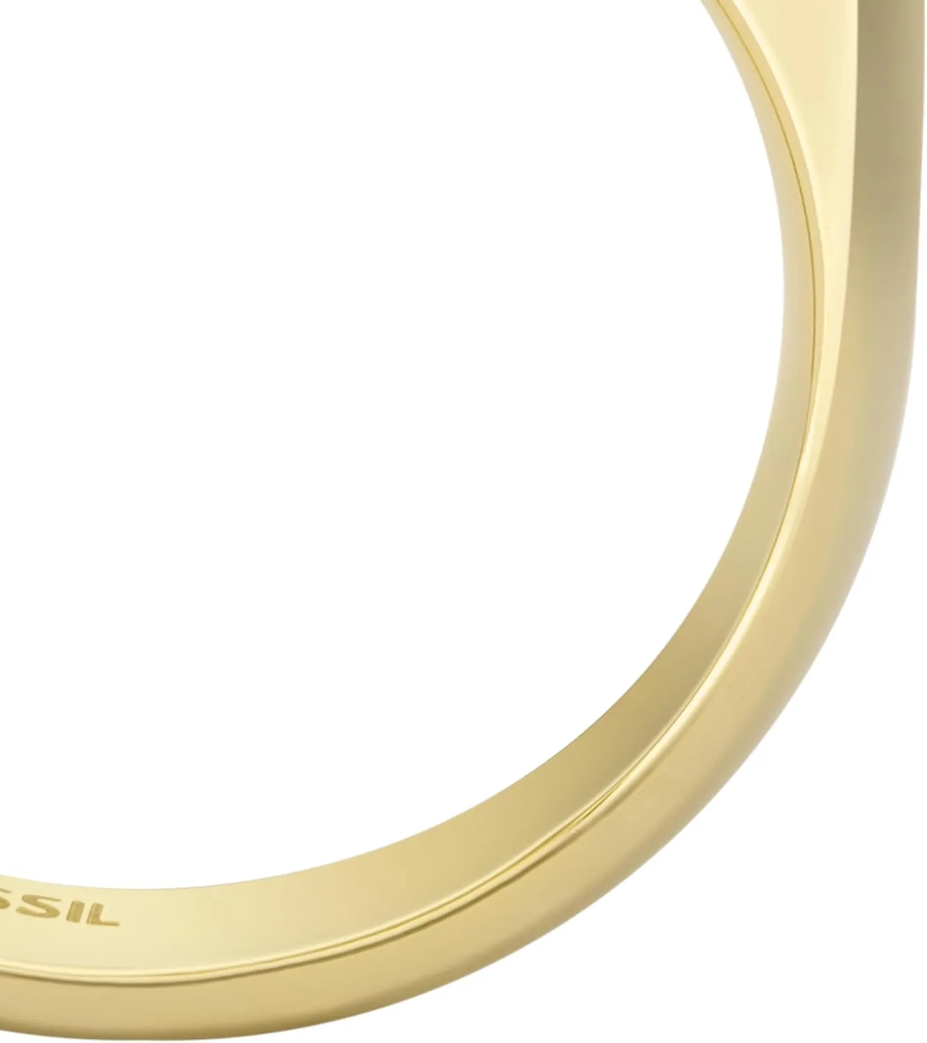 Fossil Women's Plated Stainless Steel Ring