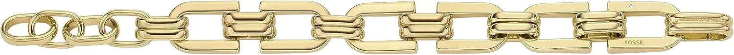 Fossil Women's Stainless Steel Chain Bracelet
