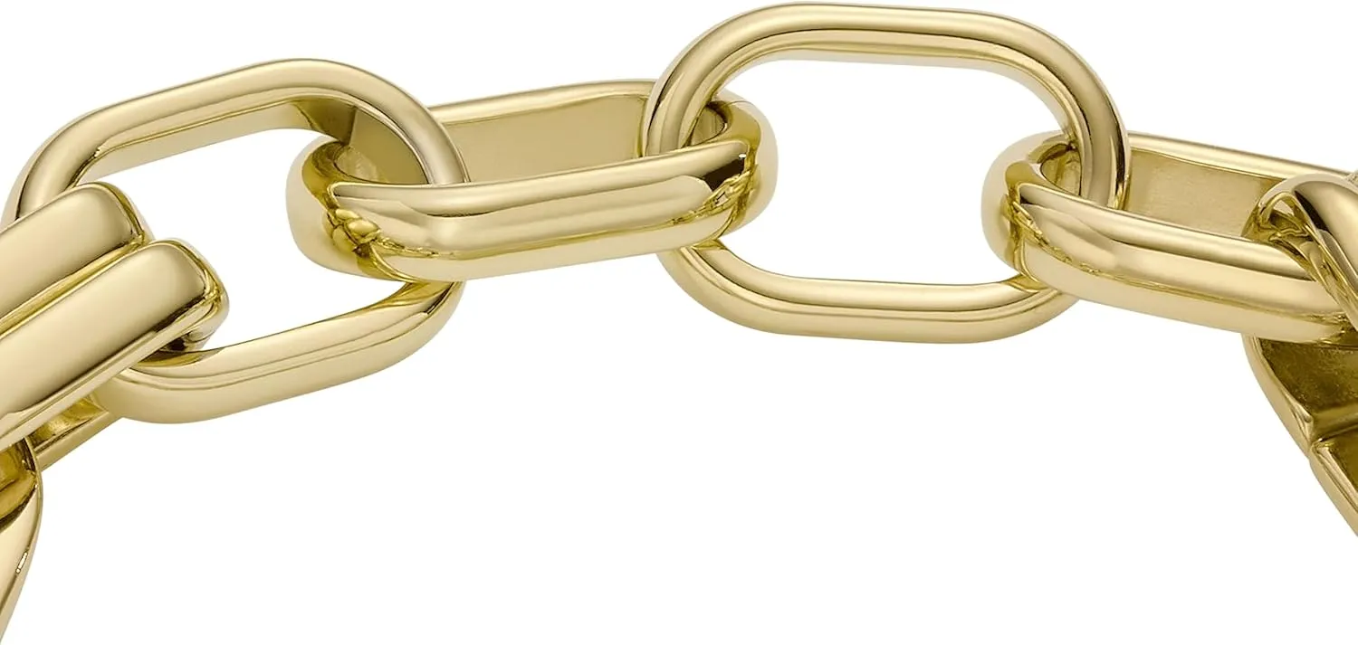 Fossil Women's Stainless Steel Chain Bracelet
