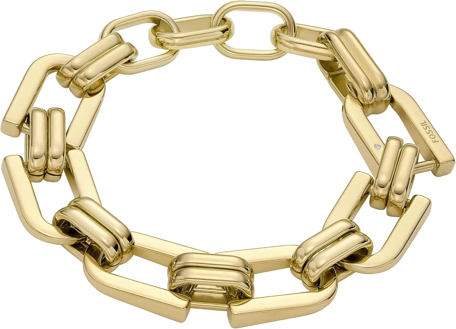 Fossil Women's Stainless Steel Chain Bracelet