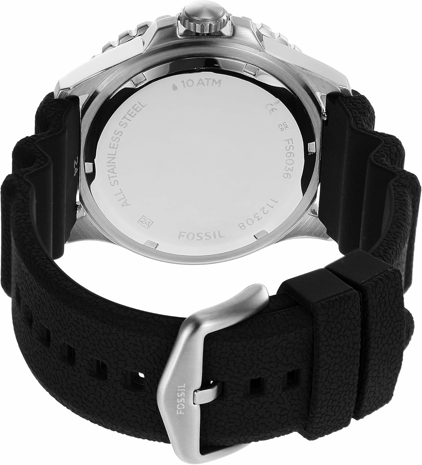 Fossil Men's Blue Quartz Stainless Steel Three-Hand Watch