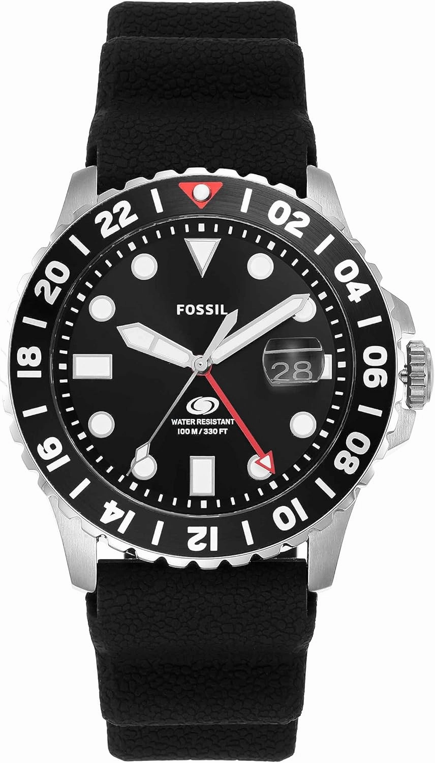 Fossil Men's Blue Quartz Stainless Steel Three-Hand Watch