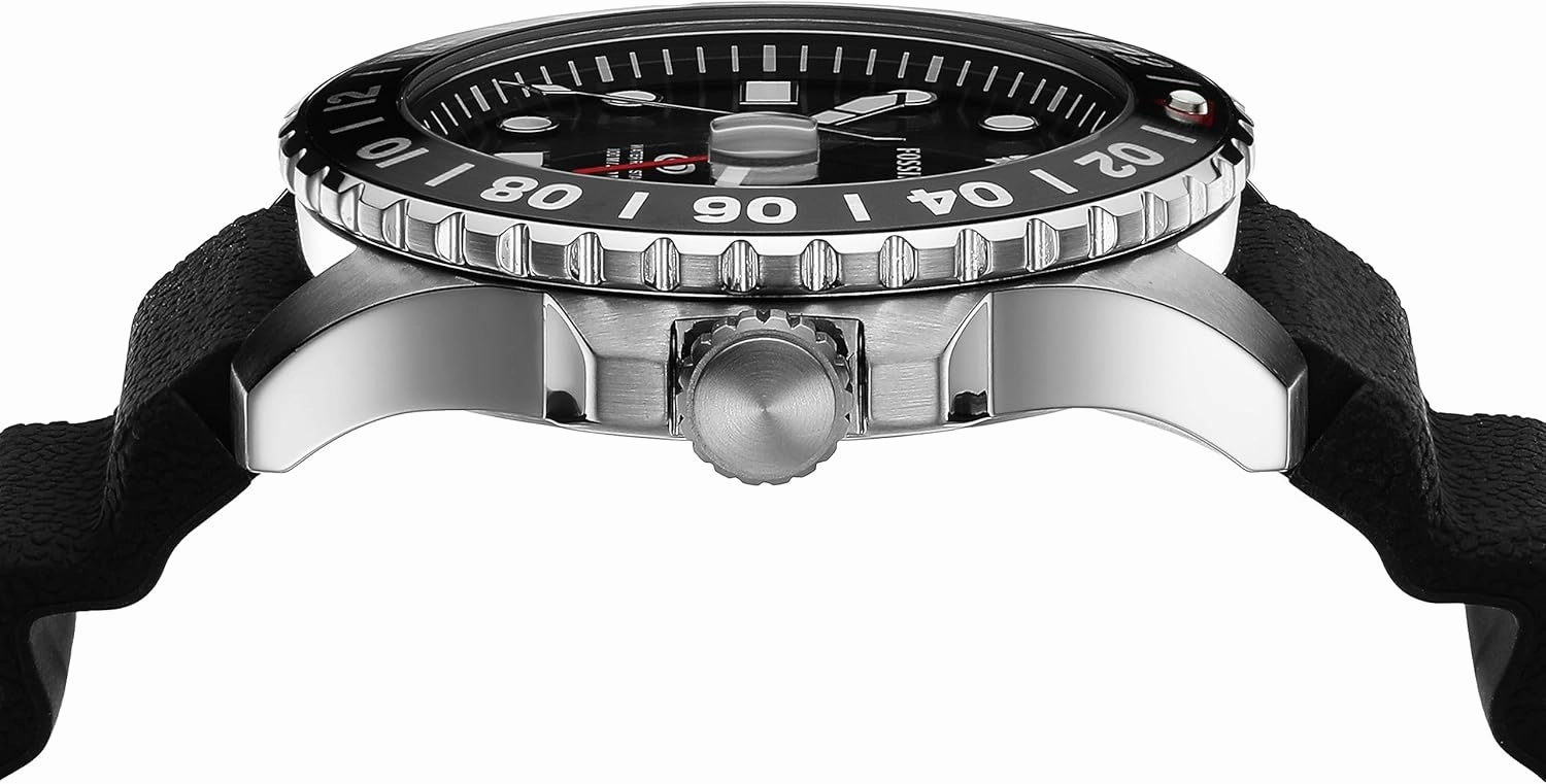 Fossil Men's Blue Quartz Stainless Steel Three-Hand Watch